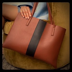 New Vince Camuto Vegan leather tote bag